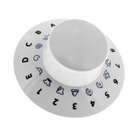 Wash Timer Knob White Pw Arsf J00678691