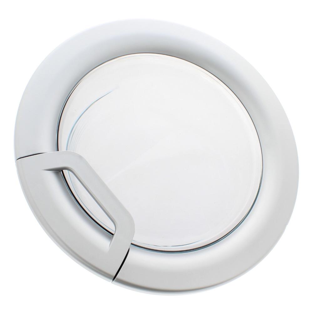Door Frame+glass Ha All Satin Wd J00355947 - Hotpoint - Hotpoint