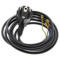 Cable Mains 2450mm, 10-16a, 250v, Black J00423581