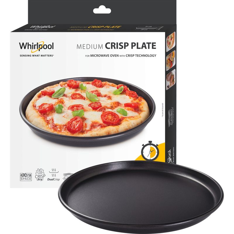 Whirlpool Microwave Oven Large Crisp Plate - 320mm Diameter