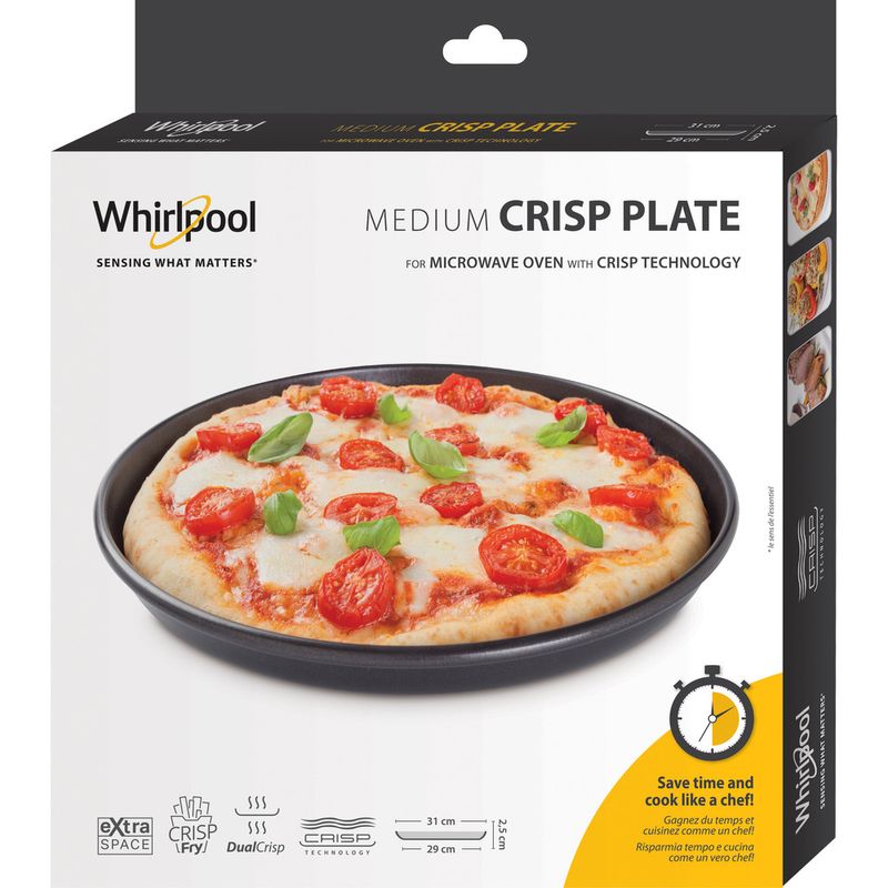 Whirlpool Microwave Oven Large Crisp Plate - 320mm Diameter