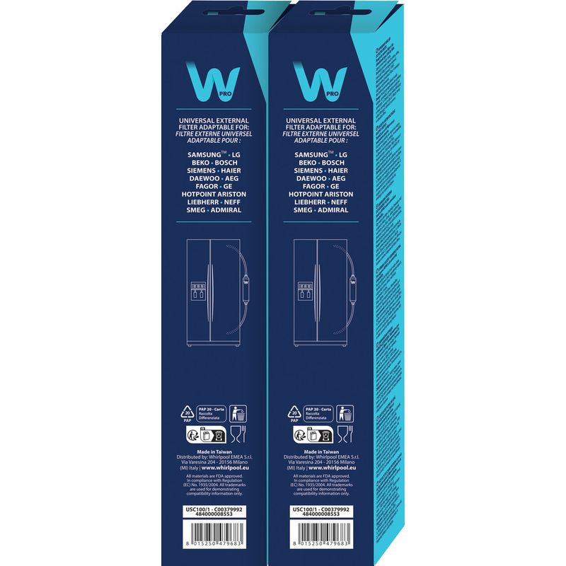 Whirlpool COOLING SMS200 Back / Lateral