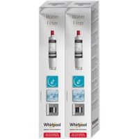 Wpro Fridge & Freezer Water Filter Bundle of 2 SBS002 C00431387