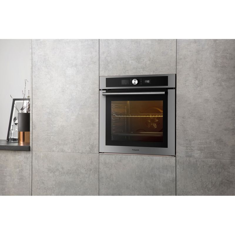 Hotpoint OVEN Built-in SI4 854 H IX Electric A+ Lifestyle perspective