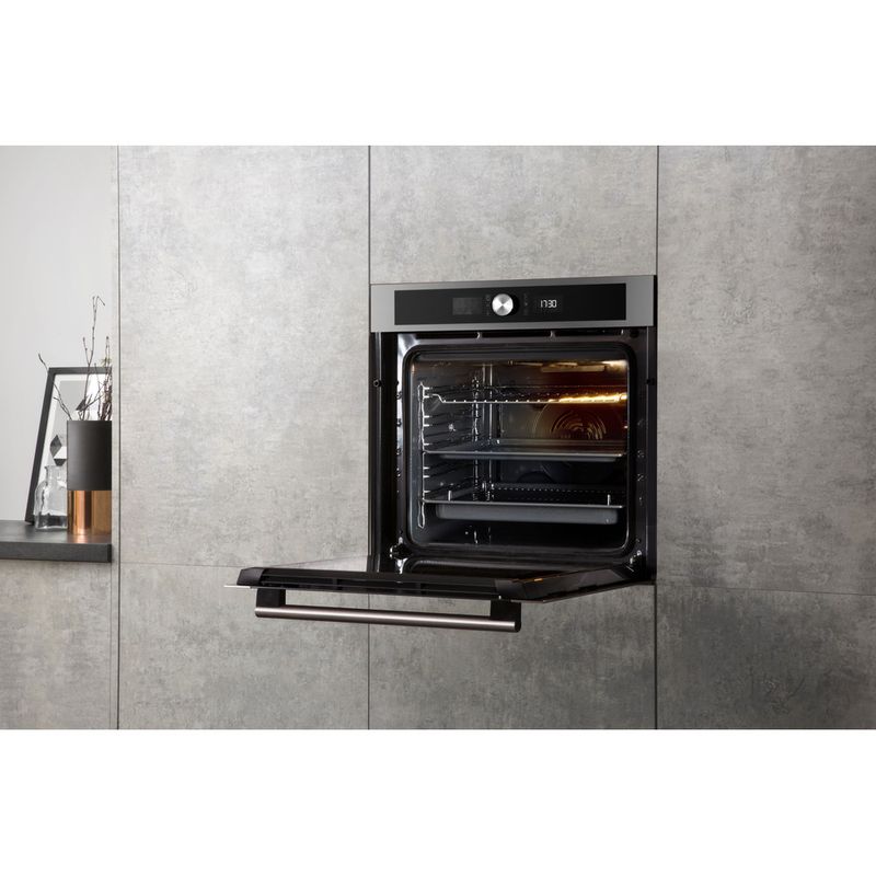 Hotpoint OVEN Built-in SI4 854 P IX Electric A+ Lifestyle perspective open