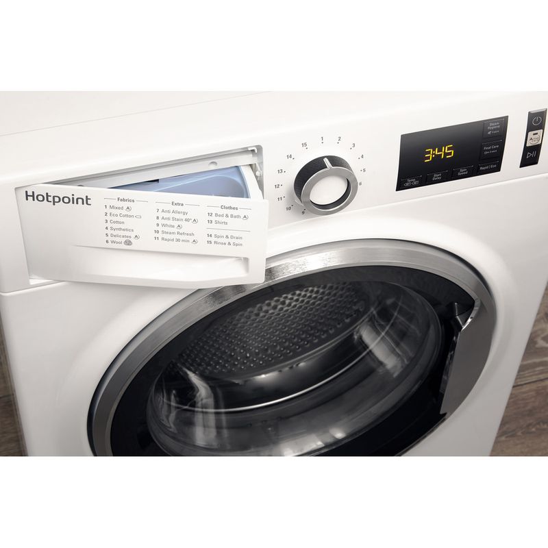 Hotpoint-Washing-machine-Freestanding-NM11-964-WC-A-UK-White-Front-loader-A----Drawer
