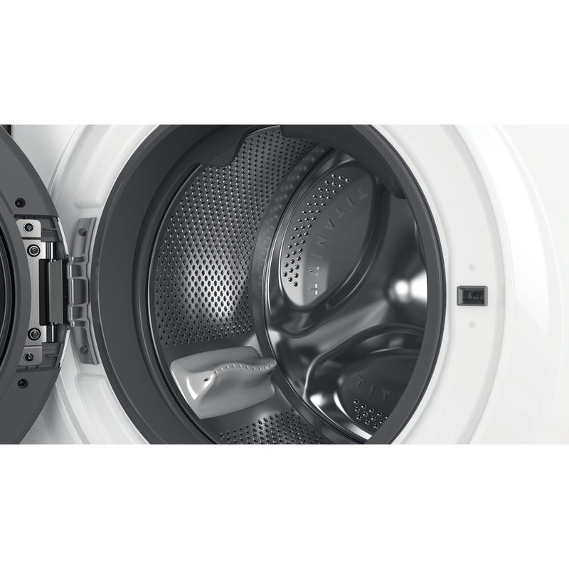 Hotpoint Washer dryer Freestanding NDB 8635 W UK White Front loader Drum