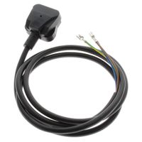 Mains Cable And Plug 1.8m Black J00386193