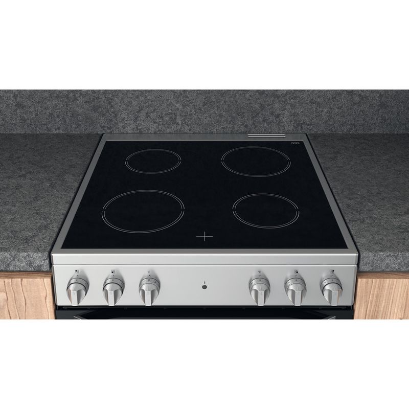 Hotpoint Cooker HS67V5KHX/UK Inox Electrical Lifestyle detail