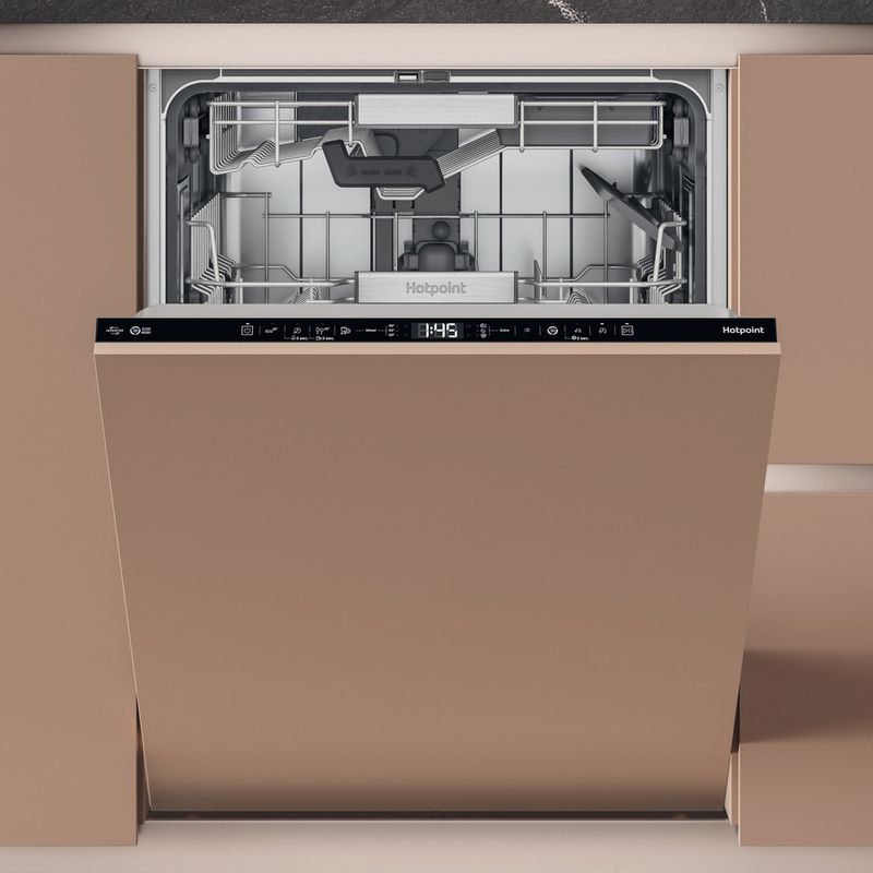 Hotpoint Dishwasher Built-in H8I HT59 LS UK Full-integrated B Frontal