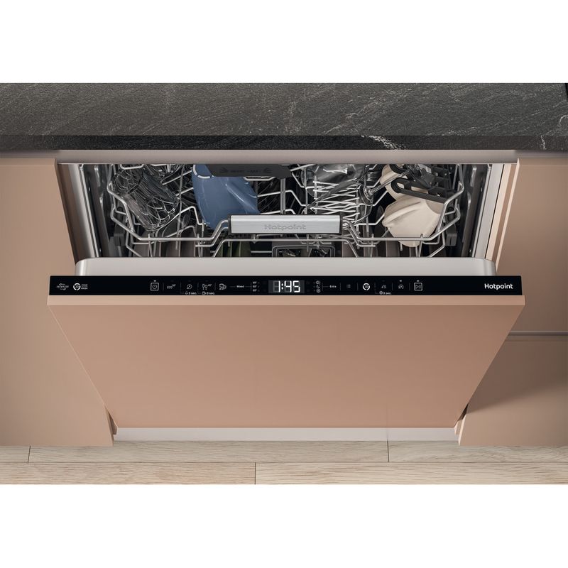 Hotpoint Dishwasher Built-in H8I HT59 LS UK Full-integrated B Lifestyle control panel