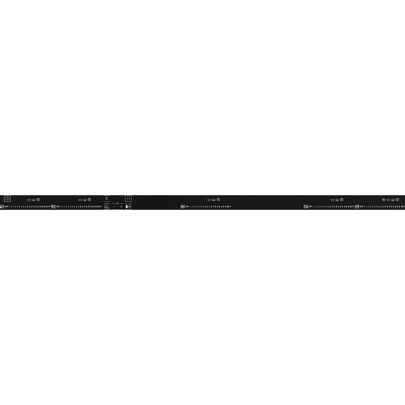 Hotpoint HOB TT 1090 BA Black Induction vitroceramic Control panel