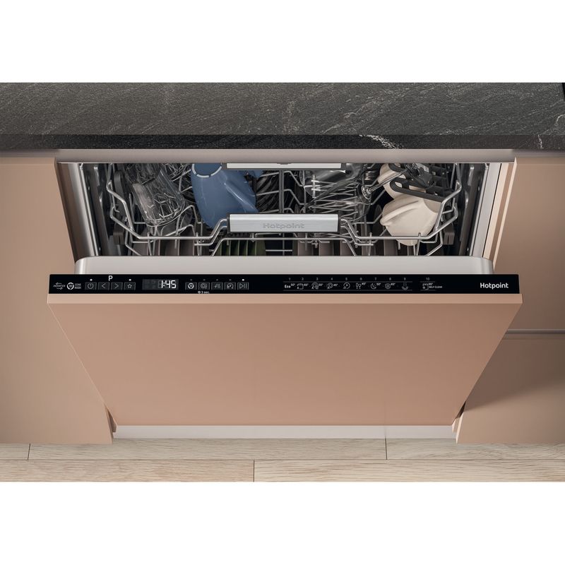 Hotpoint Dishwasher Built-in H7I HP42 L UK Full-integrated C Lifestyle control panel