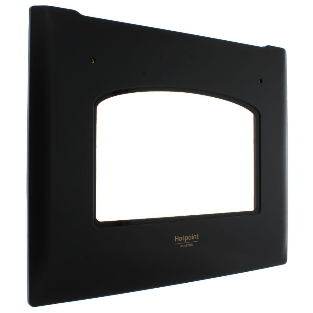 Door Glass Frame+glass+plastic Supp+rail J00342409 Hotpoint Hotpoint