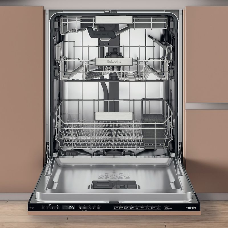 Hotpoint Dishwasher Built-in H8I HP42 L UK Full-integrated C Frontal open