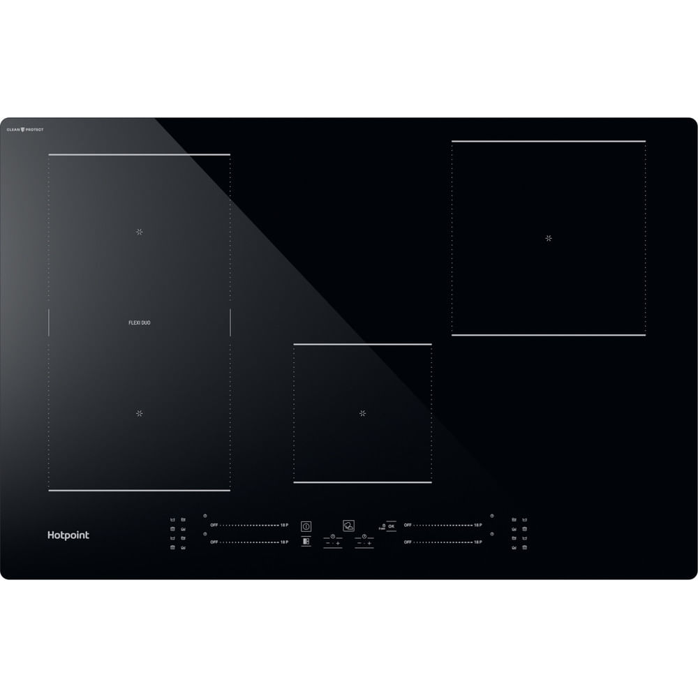 Hotpoint CleanProtect Induction Hob - Black - 77cm