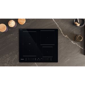 Hotpoint HOB TS 8660C CPNE Black Induction vitroceramic Lifestyle frontal