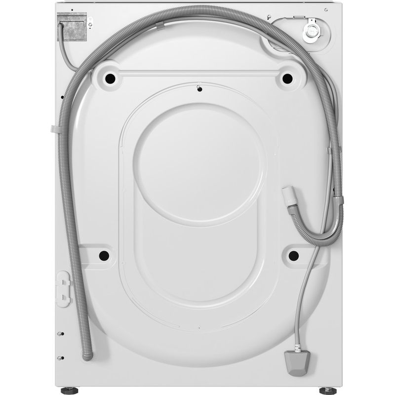 Hotpoint Washer dryer Built-in BI WDHG 861485 UK White Front loader Back / Lateral