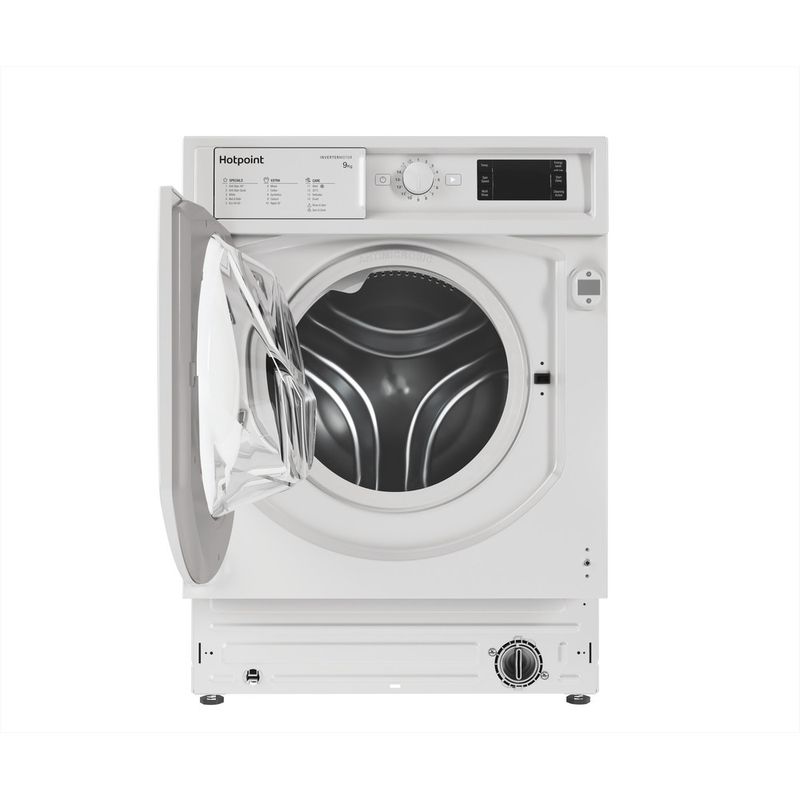 Hotpoint Washing machine Built-in BI WMHG 91485 UK White Front loader B Frontal open