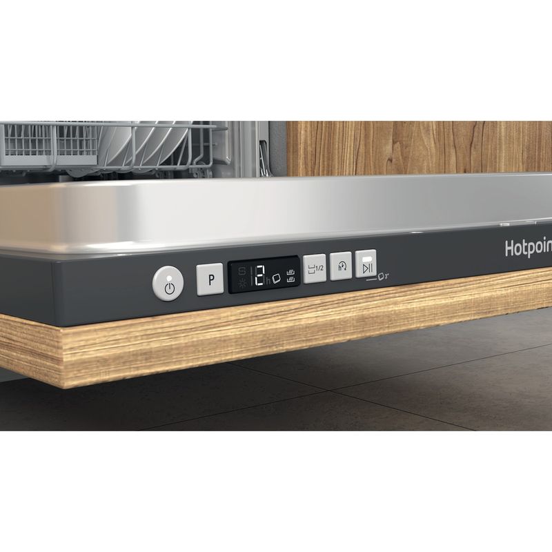 Hotpoint Dishwasher Built-in H2I HD526 B UK Full-integrated E Lifestyle control panel