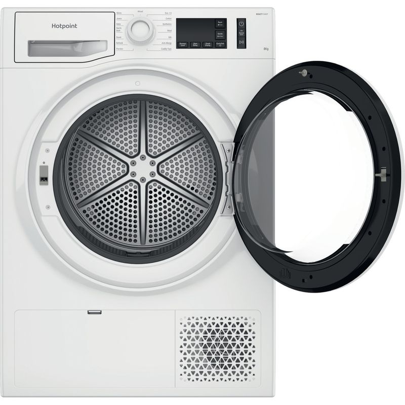 Hotpoint-Dryer-NT-M11-82-UK-White-Frontal-open