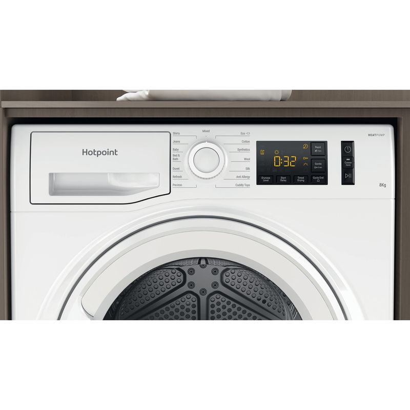 Hotpoint-Dryer-NT-M11-82-UK-White-Control-panel