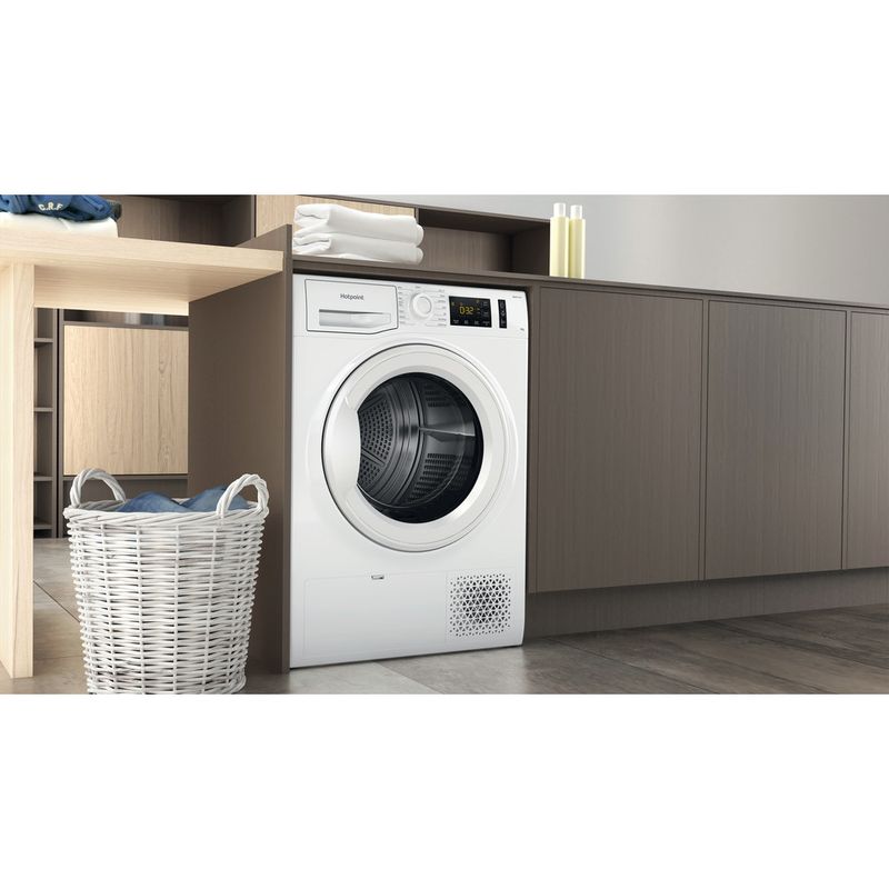 Hotpoint Dryer NT M11 92 UK White Lifestyle perspective