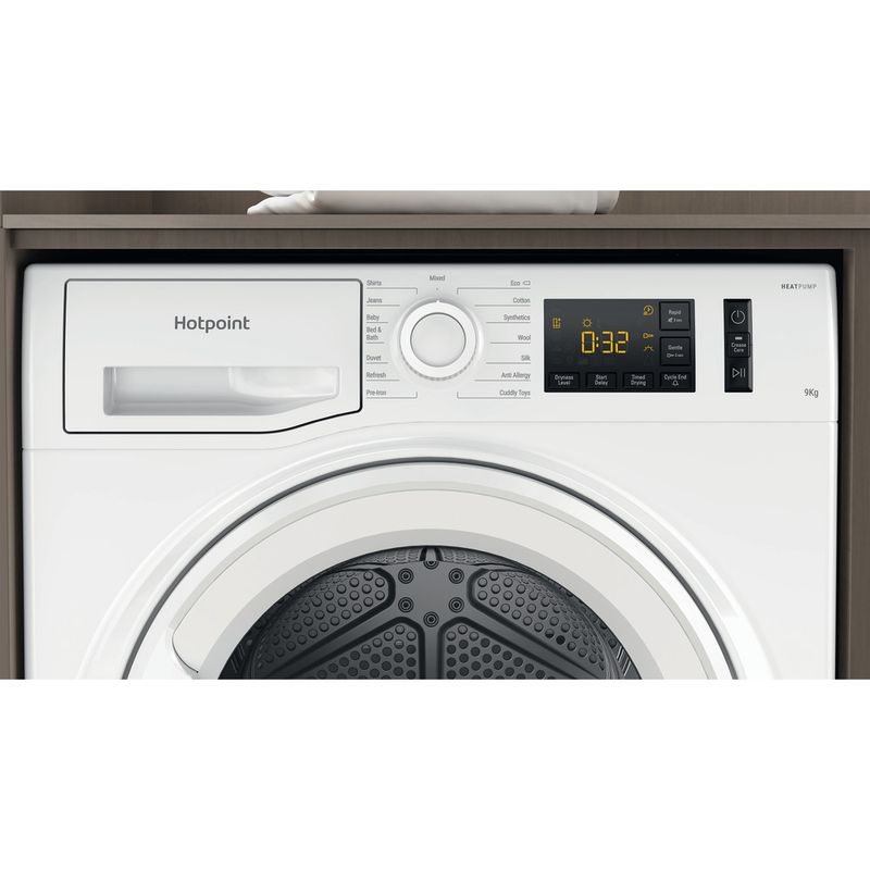 Hotpoint Dryer NT M11 92 UK White Control panel