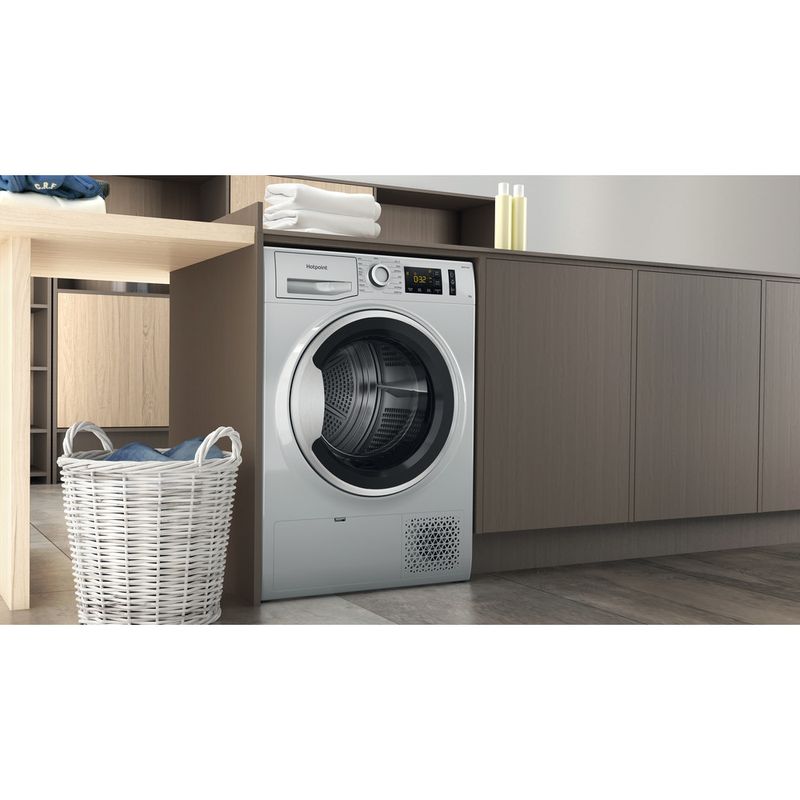 Hotpoint Dryer NT M11 92SSK UK Silver Lifestyle perspective