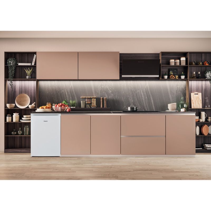 Hotpoint Refrigerator Freestanding H55RM 1120 W UK White Lifestyle frontal