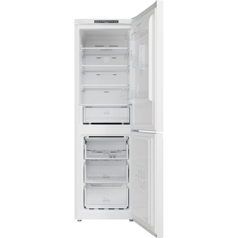 Hotpoint Fridge Freezer Freestanding H7X 83A W 2 White 2 doors Frontal open