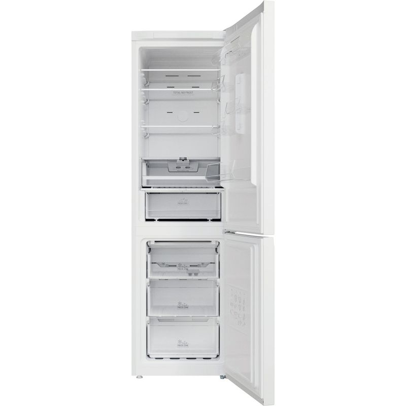 Hotpoint Fridge Freezer Freestanding H7X 93T W M White 2 doors Frontal open