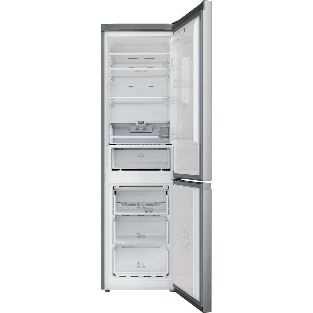 Hotpoint Total No Frost 70/30 Fridge Freezer - Stainless Steel - H7X 93T SX M