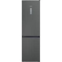 Hotpoint Total No Frost 70/30 Fridge Freezer - Silver Black - Holds 20.5 Shopping Bags - D Rated - H7X 93T SK M