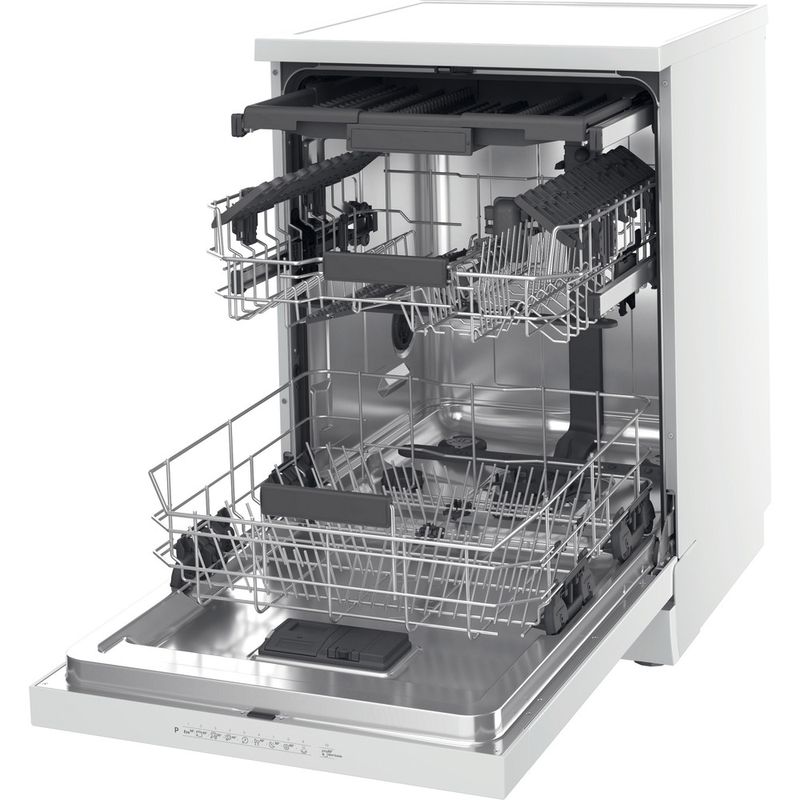 Hotpoint-Dishwasher-Freestanding-HD7F-HP33-UK-Freestanding-D-Perspective-open
