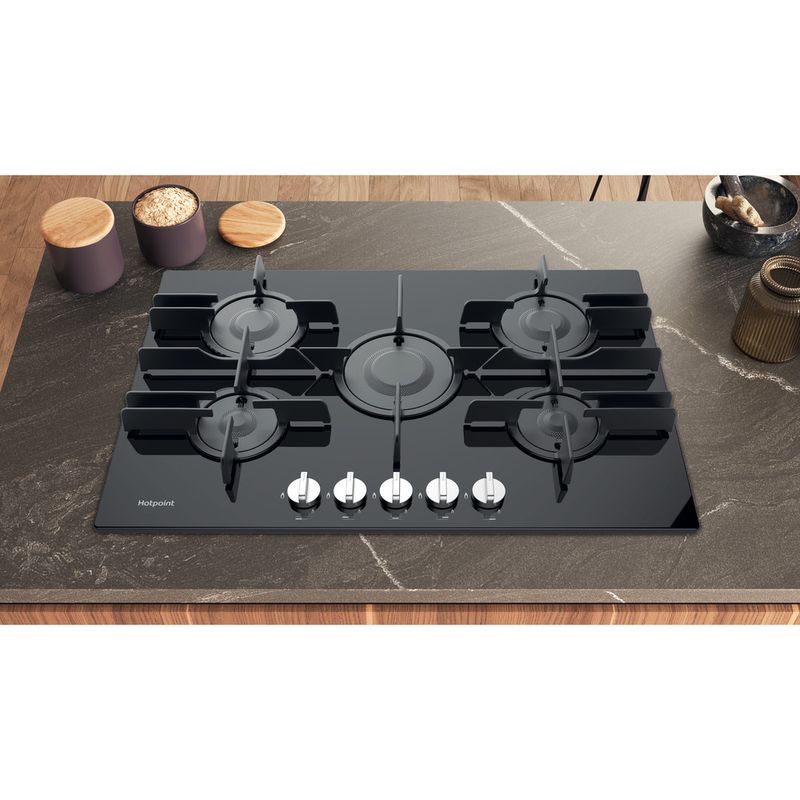 Hotpoint HOB FTGHG 751 D/H(BK) Black GAS Control panel