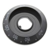 Knob Disc For Gas Oven Inox J00509903