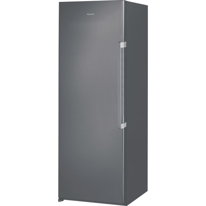 Hotpoint Freezer Freestanding UH6 F2C G Graphite Perspective