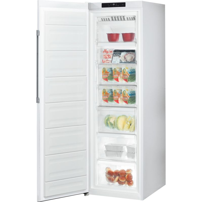 Hotpoint-Freezer-Freestanding-UH8-F2C-W-UK-Global-white-Perspective-open