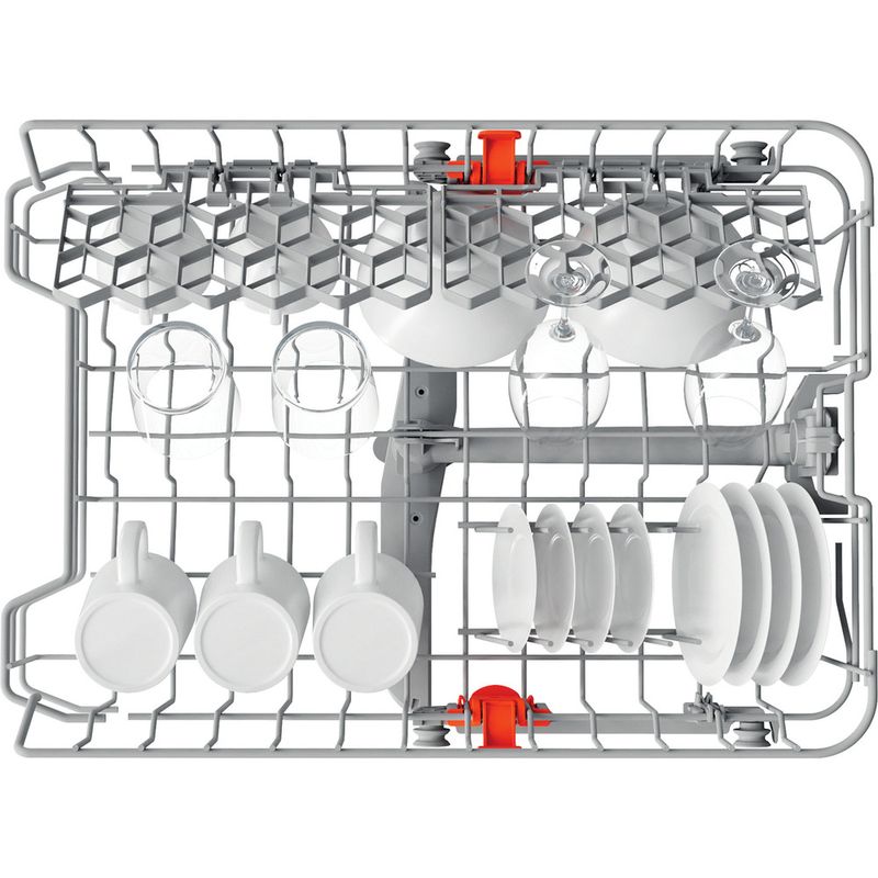 Hotpoint Dishwasher Freestanding HF9E 1B19 B UK Freestanding F Rack