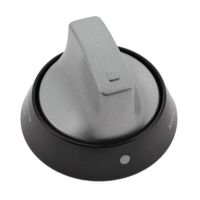 Control Knob Main Oven - Alum & Black J00155538