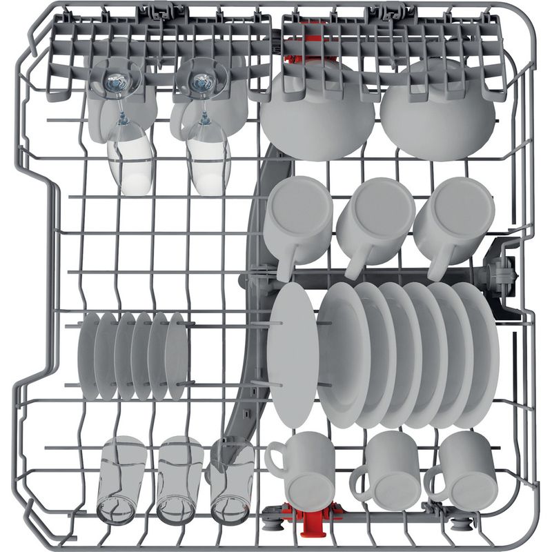 Hotpoint Dishwasher Built-in H3B L626 B UK Half-integrated E Rack