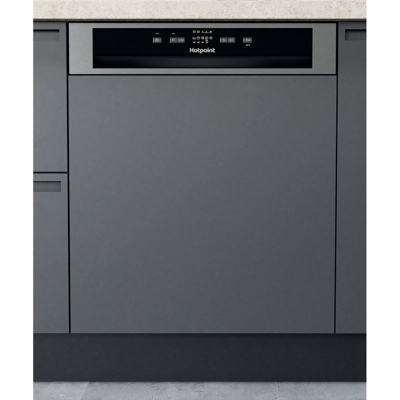 Hotpoint Dishwasher Built-in H3B L626 X UK Half-integrated E Frontal