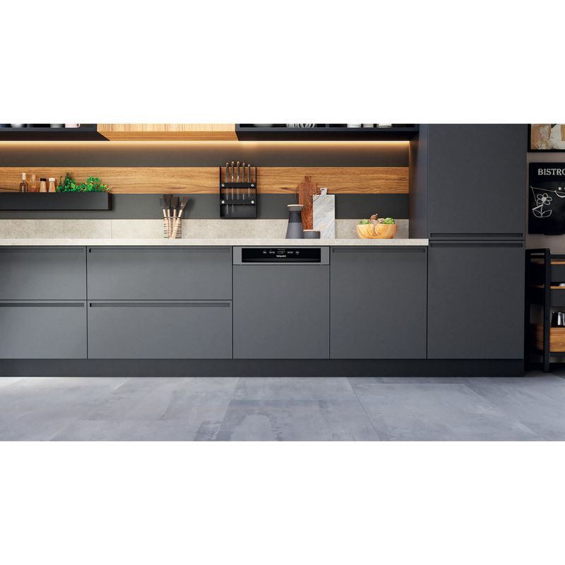 Hotpoint Dishwasher Built-in H3B L626 X UK Half-integrated E Lifestyle frontal