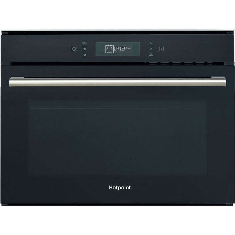 Hotpoint Microwave Built-in MP 676 BL H Black Electronic 40 MW-Combi 900 Frontal