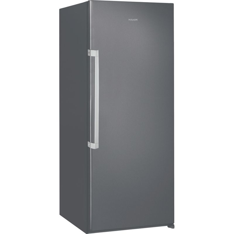 Hotpoint Refrigerator Freestanding SH6 A2Q GR UK Graphite Perspective