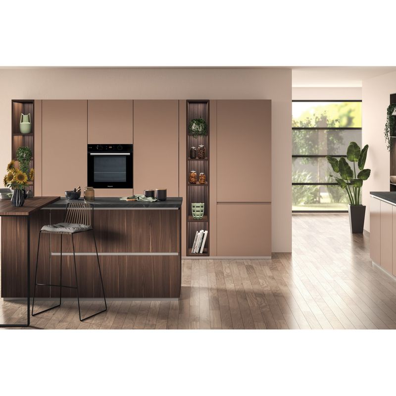 Hotpoint OVEN Built-in SA2S 541 BL Electric A Lifestyle frontal