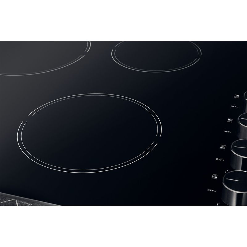 Hotpoint HOB HR 620 R H Black Radiant vitroceramic Lifestyle detail