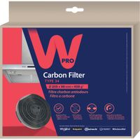 Wpro Extractor Fan Carbon Filter CHF34 C00383535