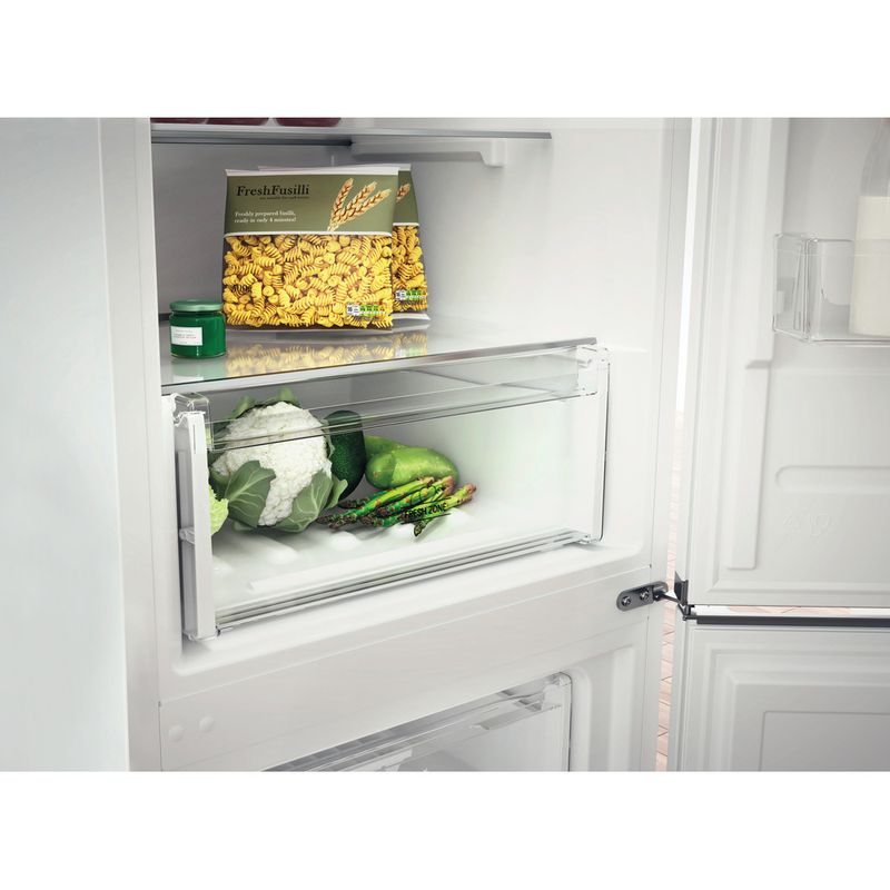 Hotpoint Fridge Freezer Freestanding H1NT 821E W 1 Global white 2 doors Drawer